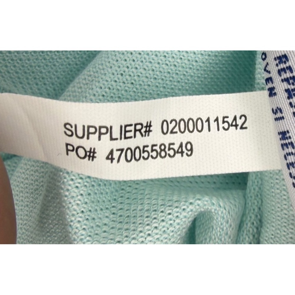 Ralph Lauren Polo Shirt Mens Large Tall Mint Green New Knit Oxford Short Sleeve - Picture 9 of 12